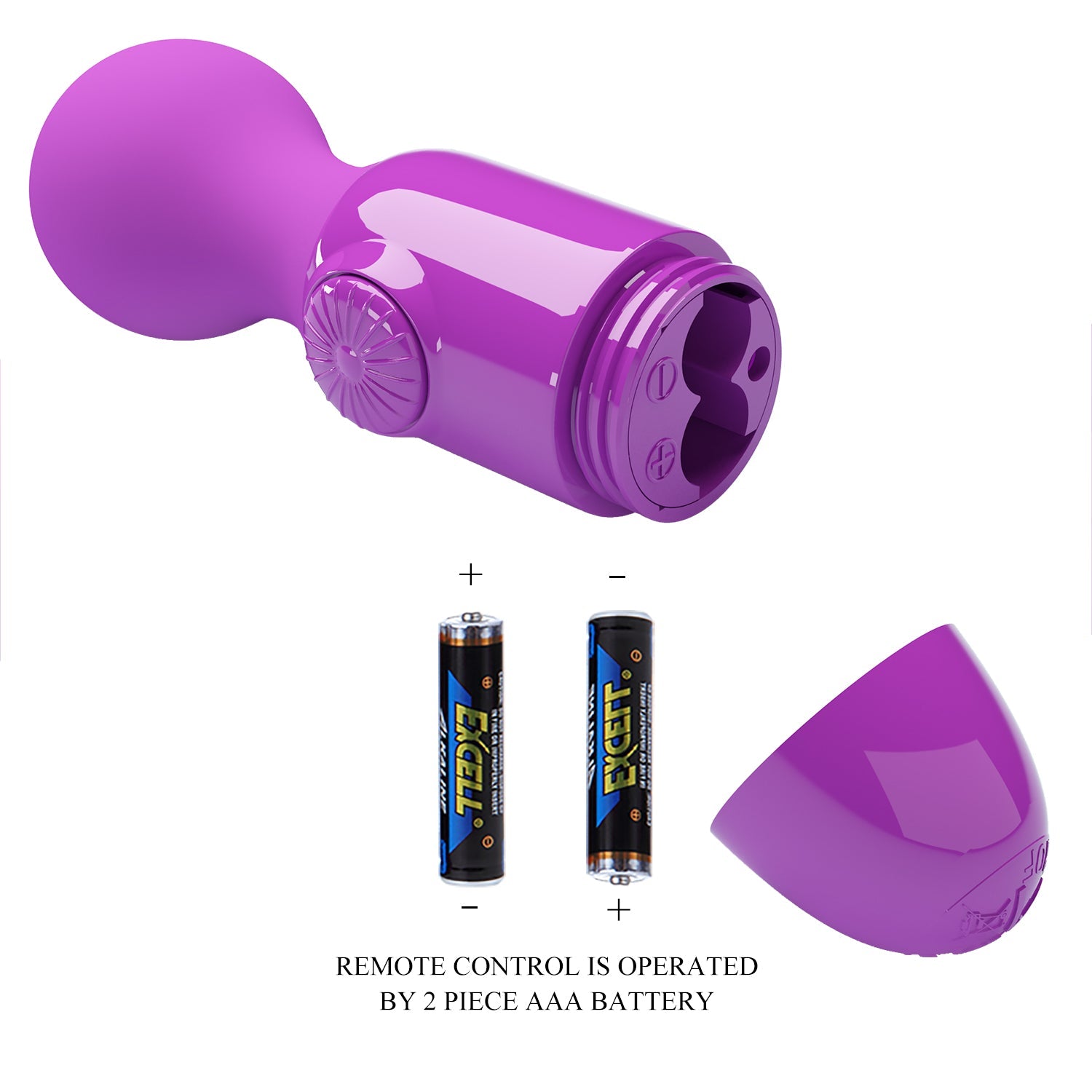 Little Cutie - Mini Massager Mini Stick - Purple - K. P.