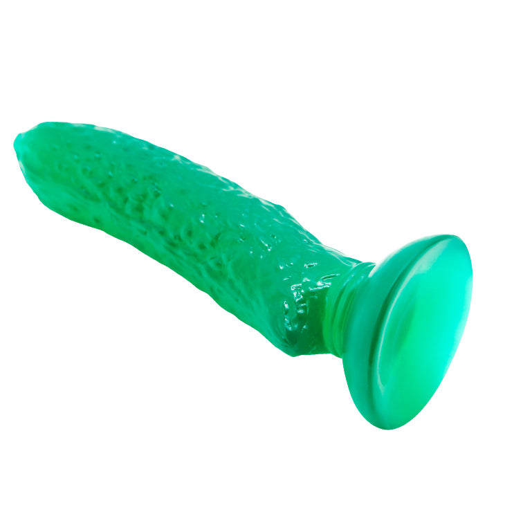 Cucumber Plug w/Suction Cup - Green - K. P.