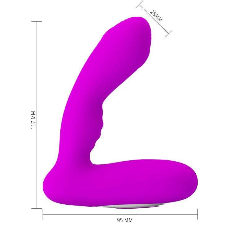 Pulse Wave Prostate Vibrator - Piper - Purple - K. P.