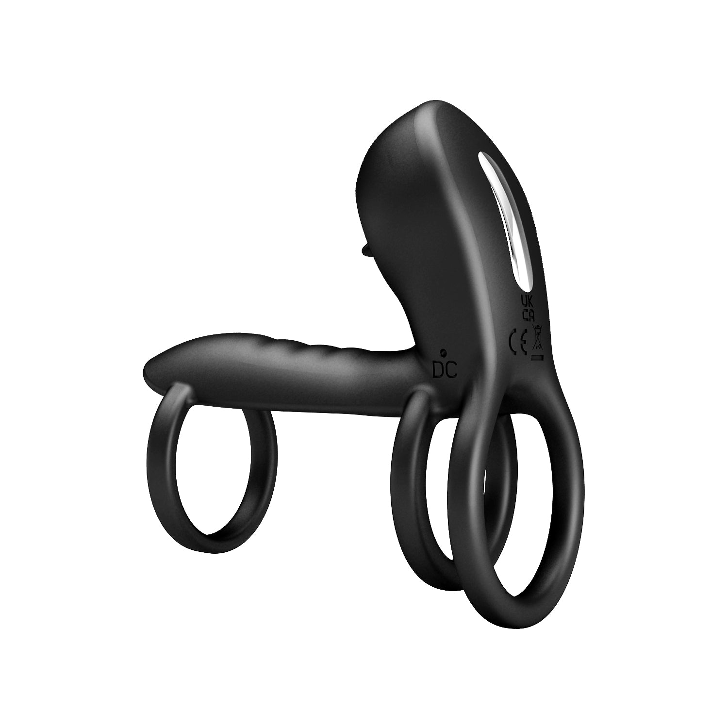 Vibrating Penis Sling - Jammy - Black - K. P.