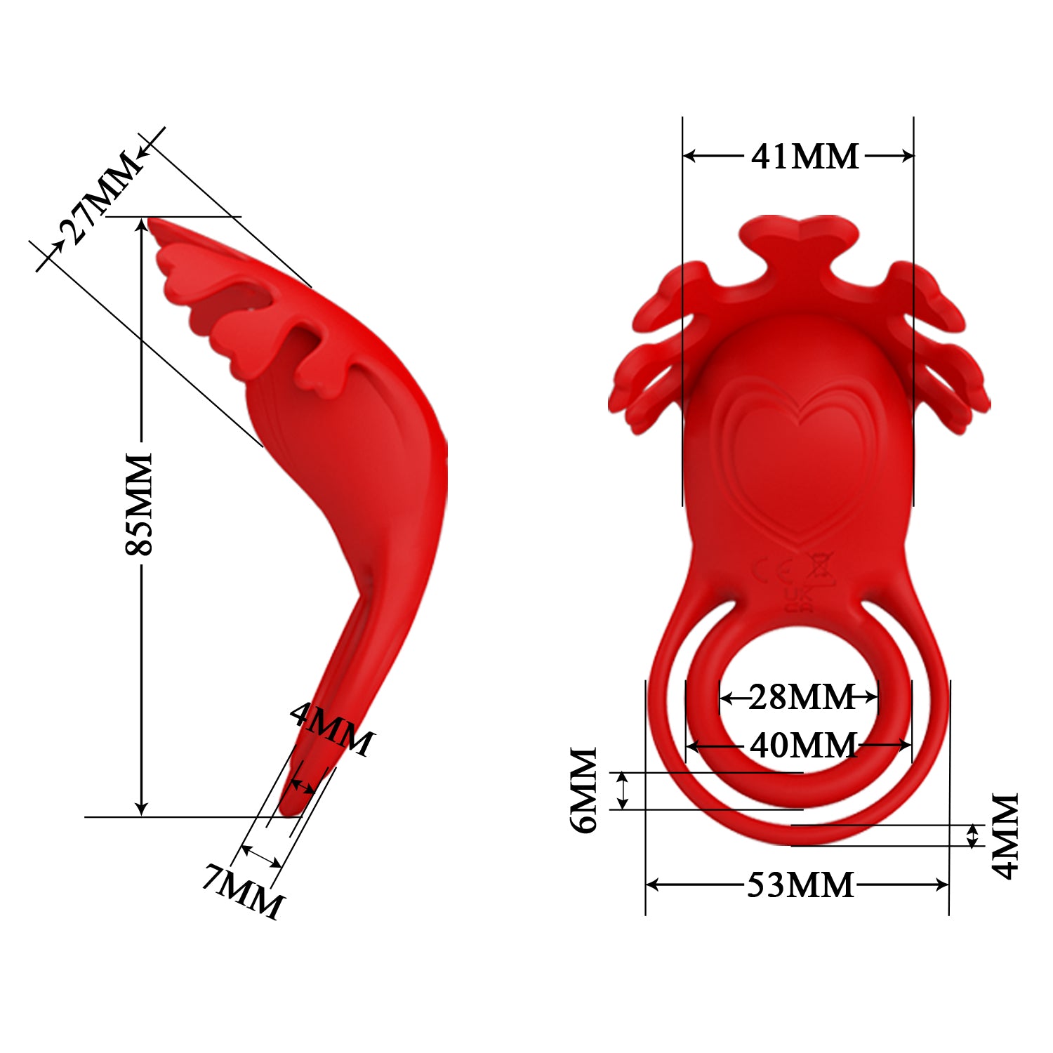 Vibrating Cock Ring - Ruben - Multiple Colours - K. P.