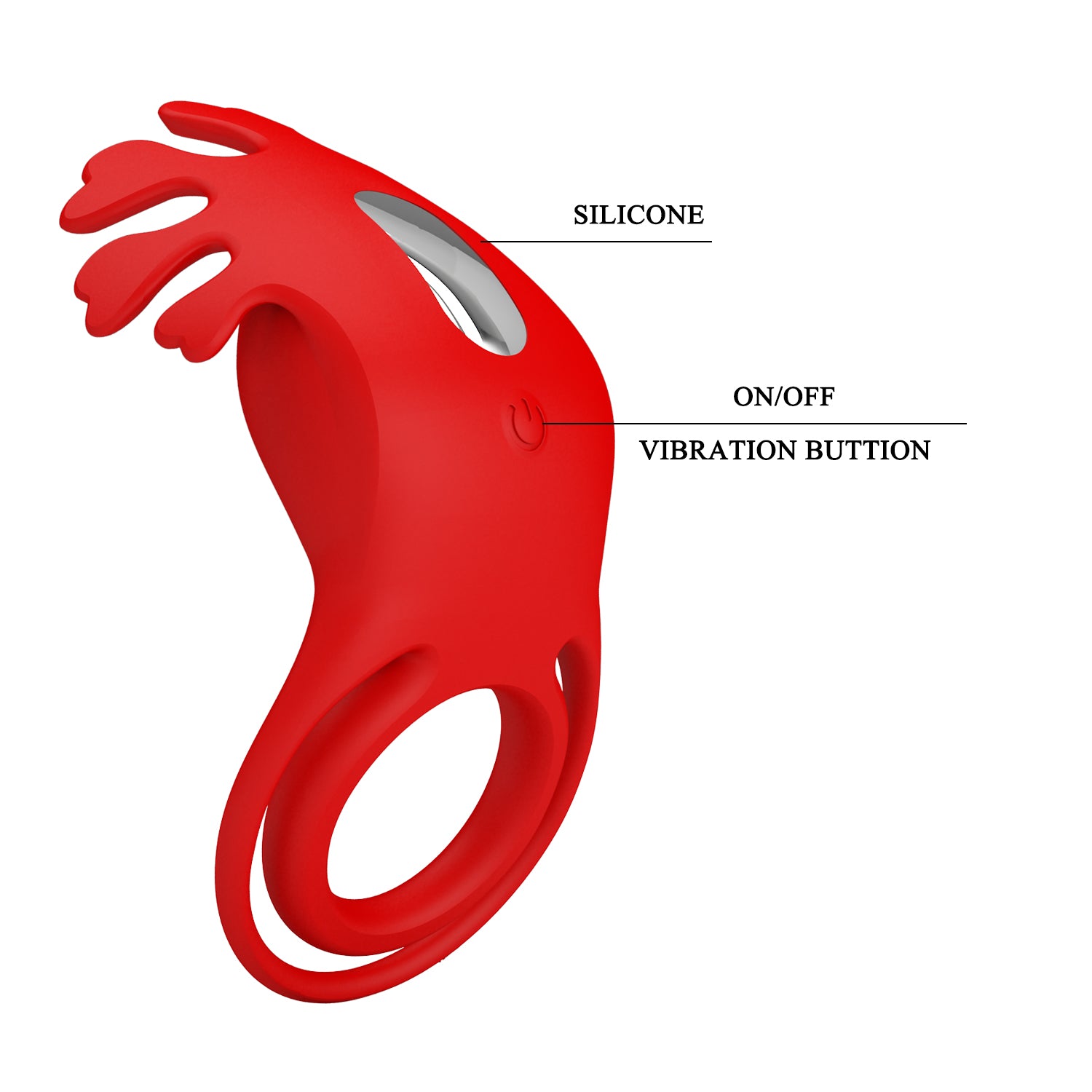 Vibrating Cock Ring - Ruben - Multiple Colours - K. P.