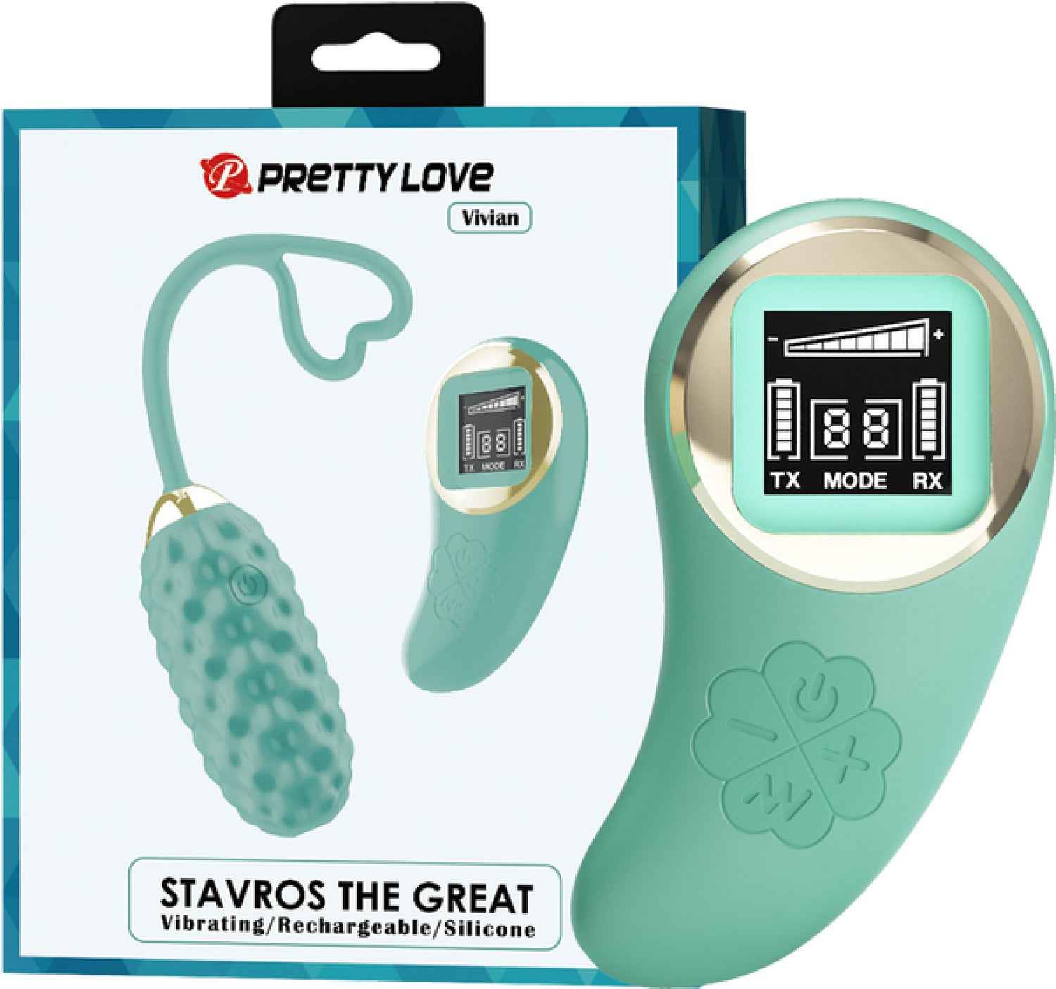 Vibrating Love Egg - Vivian - Multiple Colours