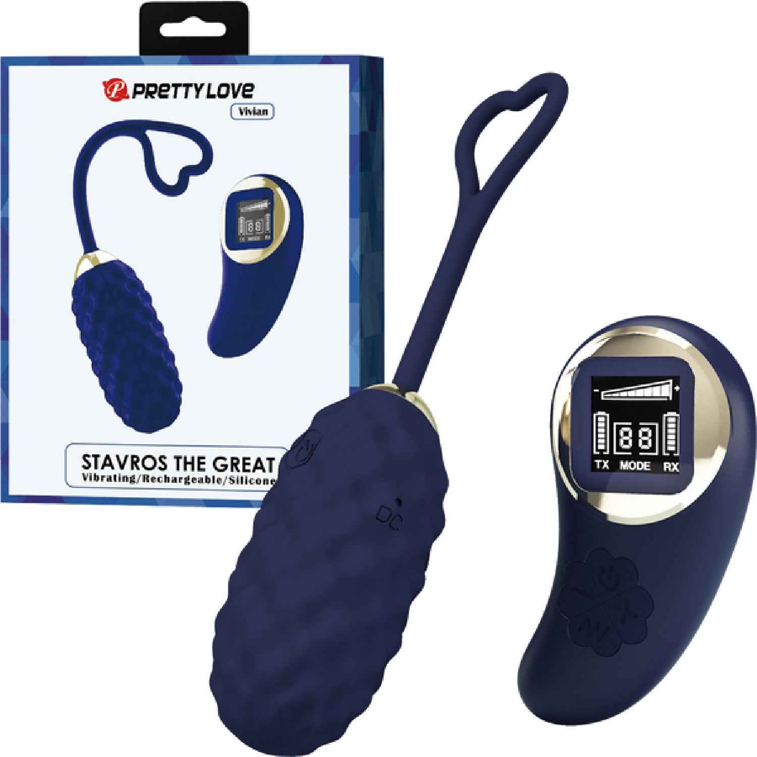 Vibrating Love Egg - Vivian - Multiple Colours