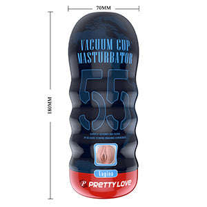 Vacuum Cup Masturbator - Vagina - Flesh - K. P.