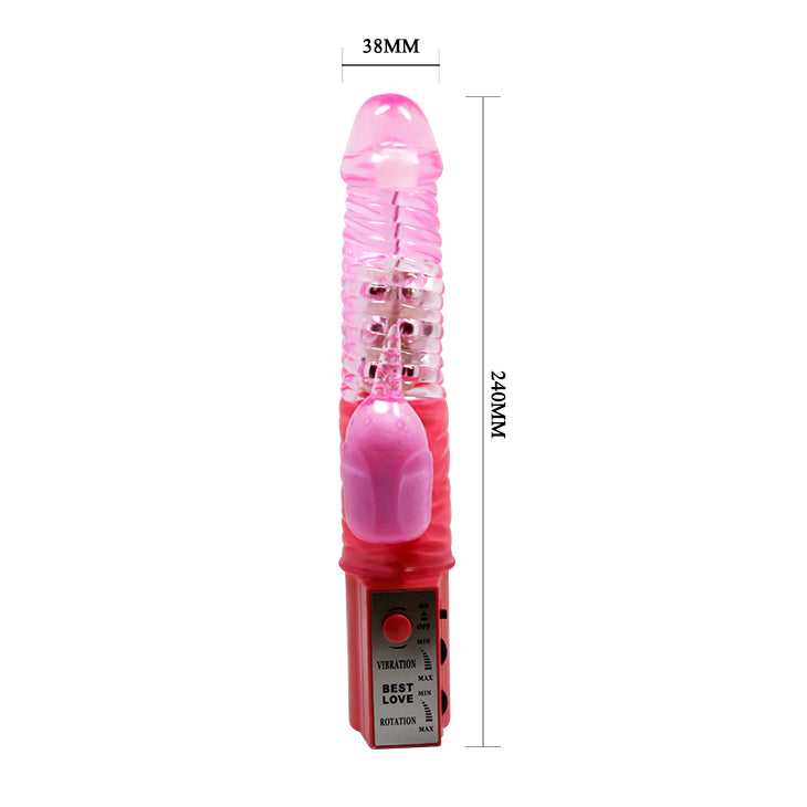 Rabbit Vibrator - Chrisina - Pink - K. P.