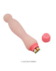 Flexi Spine Vibrator Knobbed - Flesh - K. P.