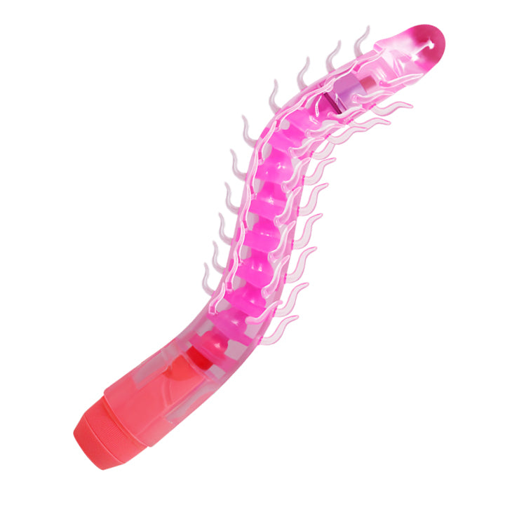 Dildo Vibrator Bendable Naughty Pussy - Pink - K. P.