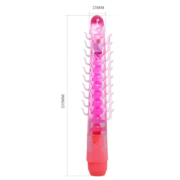 Dildo Vibrator Bendable Naughty Pussy - Pink - K. P.