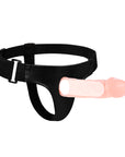 Hollow Strap On Dildo with Harness - Flesh - K. P.