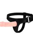 Hollow Strap On Dildo with Harness - Flesh - K. P.