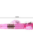 Rotating Rabbit Vibrator - Pink - K. P.