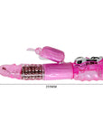 Rotating Rabbit Vibrator - Pink - K. P.