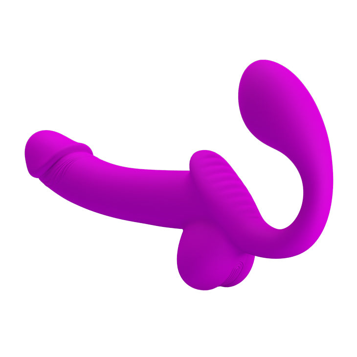 Squirting Strapless Strap-On - Kelpie - Purple