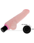 Vibrating Dildo - Flesh - K. P.