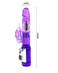 Rotating Rabbit Vibrator - Purple - K. P.