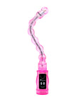 Vibrating Anal Beads Flexible - Pink - K. P.