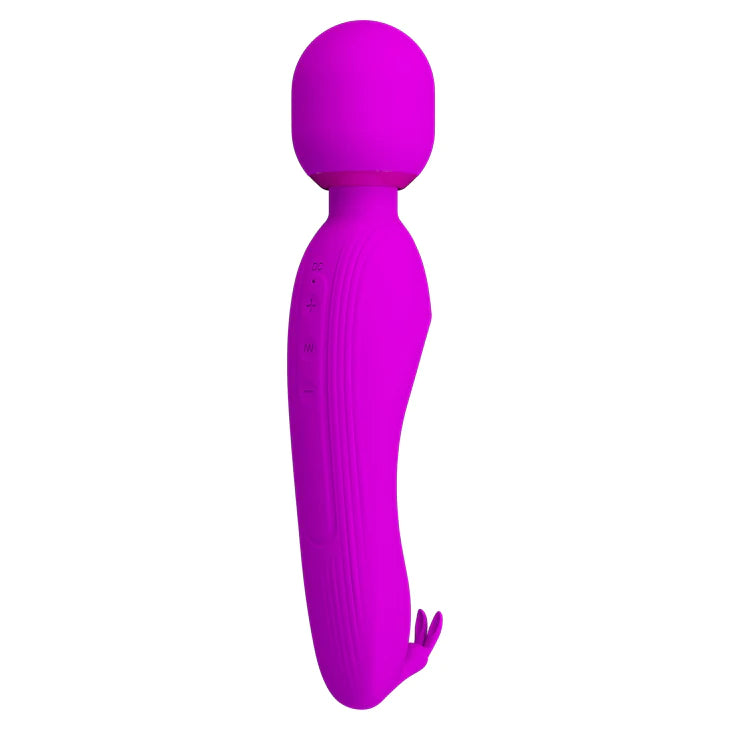Rechargeable Wand Vibrator - Curtis - Purple