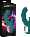 LaViva - Green Hornet Thrusting Vibrator - Green - K. P.