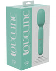 LoveLine - Bella - 10 Speed Vibrating Mini-Wand - Silicone - Rechargeable - Waterproof - Green