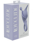 LoveLine - Lily - 10 Speed Clitoral Vibe - Sealed Silicone - Rechargeable - Submersible – Lavender