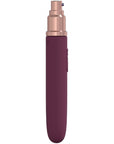 LoveLine - The Traveler - 10 Speed Travel Vibe - Silicone - Rechargeable - Waterproof – Burgundy