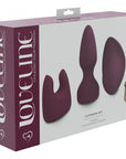 Loveline - Ultimate Kit - 10 Speed Bullet with Interchangeable Sleeves - Burgundy - K. P.