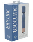 LoveLine - Glamour - 10 Speed Mini-Wand - Silicone - Rechargeable - Waterproof - Blue/Grey