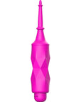 Luminous ABS Bullet With Silicone Sleeve 10-Speeds - Circe - Fuchsia
