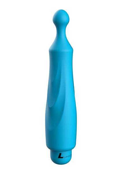 Luminous ABS Bullet With Silicone Sleeve 10-Speeds - Dido - Turquoise
