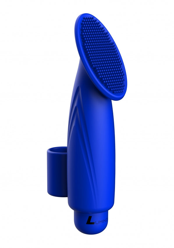 Luminous ABS Bullet With Silicone Sleeve 10-Speeds - Thea - Royal Blue - K. P.