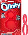 Ofinity Double Erection Ring - Red - K. P.