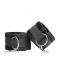 Ouch! Black & White - Velcro Hand or Ankle Cuffs - With Adjustable Straps - Black - K. P.