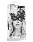 Ouch! Black & White - Lace Eye-Mask - Royal - Black - K. P.