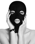 Ouch! Black & White - Subversion Mask - With Open Mouth And Eye - Black - K. P.