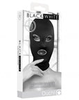 Ouch! Black & White - Subversion Mask - With Open Mouth And Eye - Black - K. P.