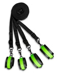 Ouch! - Bed Bindings Restraint Kit - Glow in the Dark - K. P.