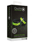 Ouch! Glow in the Dark - Handcuffs - Green