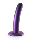 Ouch! - Smooth G-Spot Dildo 5'' - Metallic Purple