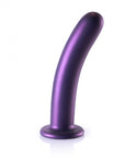 Ouch! - Smooth G-Spot Dildo 7'' - Metallic Purple