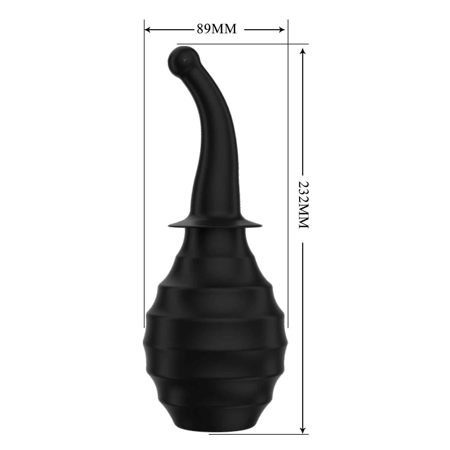 Mr. Play - Anal Douche Enema Cleaner - Black