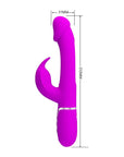 3in1 Multi-Function Rabbit Vibrator - Kampas - Multiple Colours - K. P.