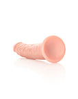 Realrock - Slim Realistic Dildo with Suction Cup 7''/ 18 cm - Flesh - K. P.