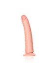 Realrock - Slim Realistic Dildo with Suction Cup 7''/ 18 cm - Flesh - K. P.