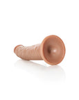 Realrock - Slim Realistic Dildo with Suction Cup 8''/ 20.5 cm - Tan - K. P.