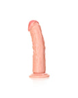 Realrock - Curved Realistic Dildo with Suction Cup 6''/ 15.5 cm - Flesh - K. P.