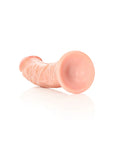 Realrock - Curved Realistic Dildo with Suction Cup 7'' - Flesh - K. P.