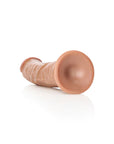 Realrock - Curved Realistic Dildo with Suction Cup 10''/ 25.5 cm - Tan