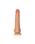 Realrock - Straight Realistic Dildo with Balls and Suction Cup 12''/ 30.5 cm - Tan
