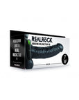 RealRock - Vibrating Hollow Strap-On with Balls 7'' - Black